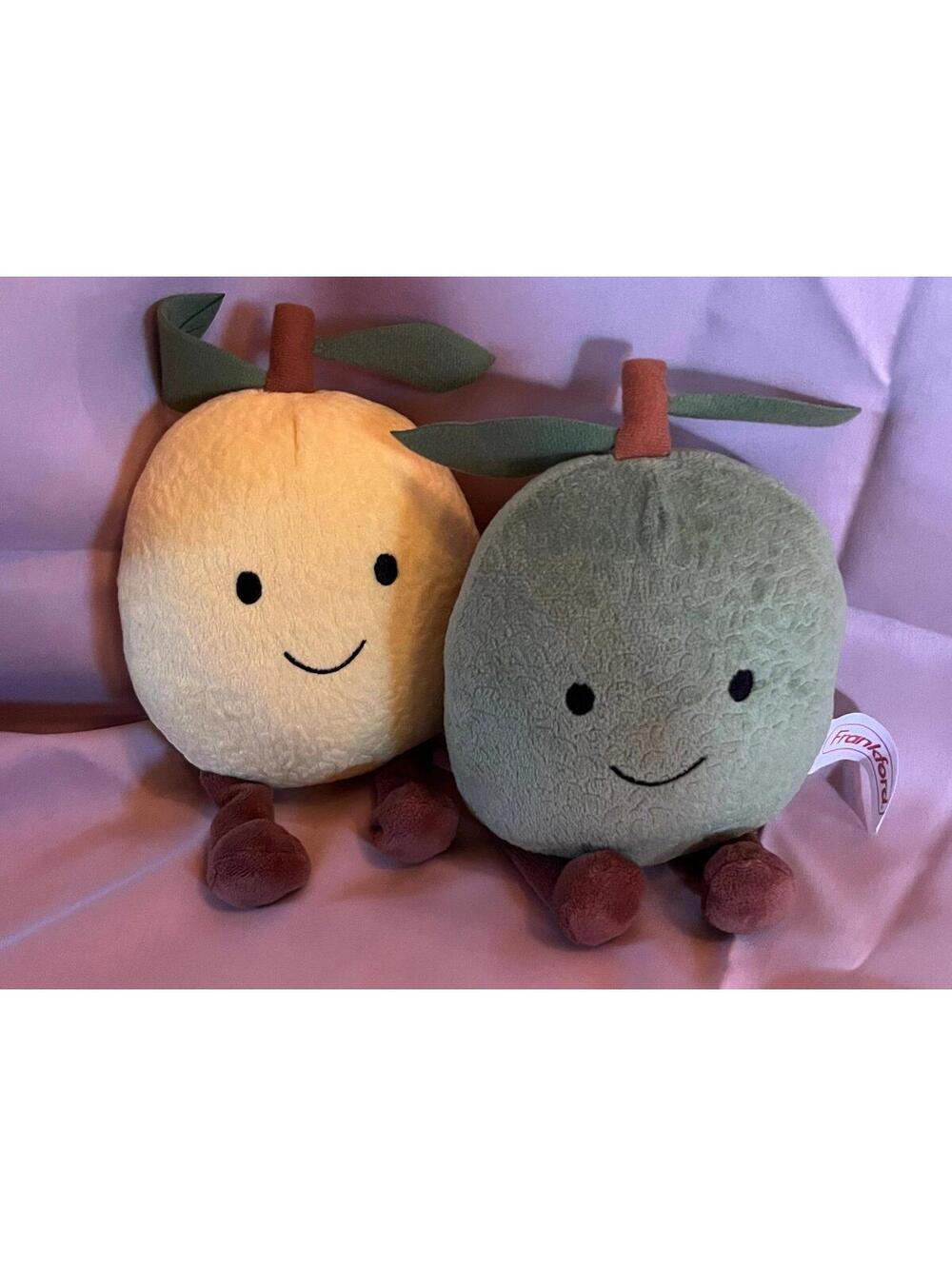 Frankford ~ Valentine 10" Plush You’re my Main Squeeze Pair Lemon Lime Couples